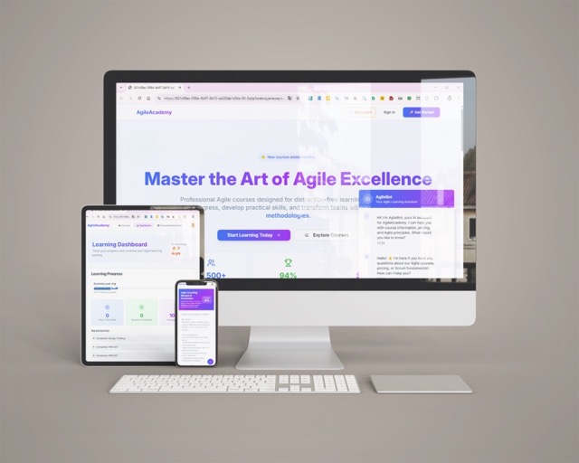 AgileAcademy – Meistere die Kunst agiler Exzellenz