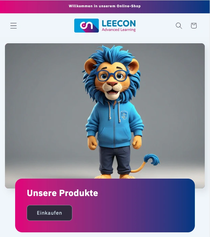 A-Leecon Shop: KI-gestützter Online-Shop in einer Woche