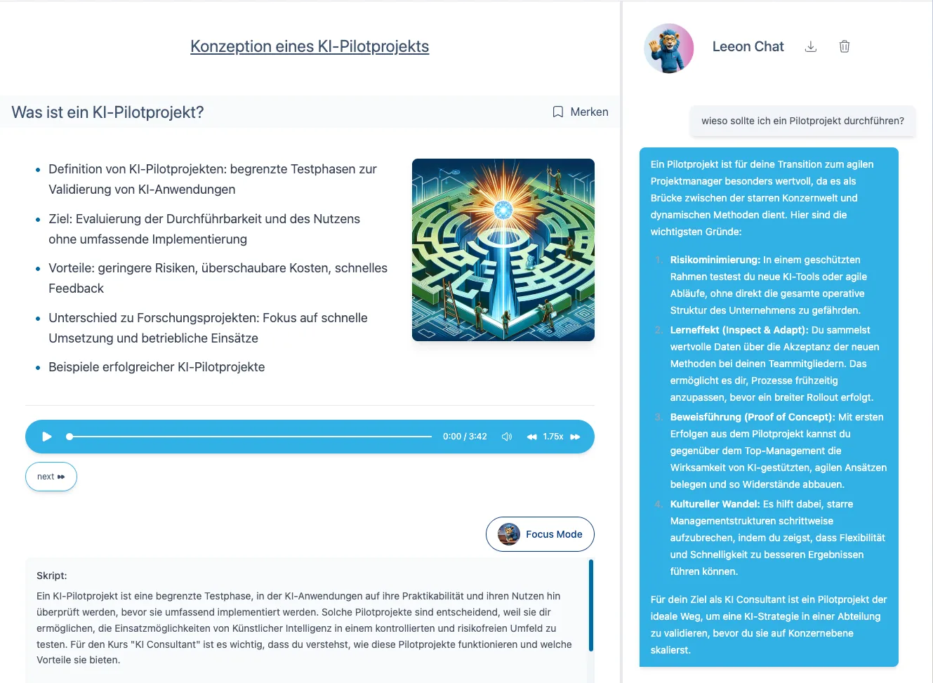 Dein KI-Lerntutor – rund um die Uhr